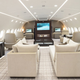 Imagen para el artículo titulado Así es el avión de negocios más lujoso del mundo, como volar en tu propio apartamento